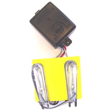 Strobe light set white DMP