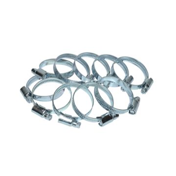 hose clamp 30-45mm 10pcs