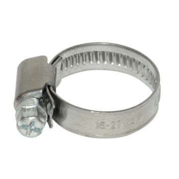 hose clamp 16-27mm 10pcs