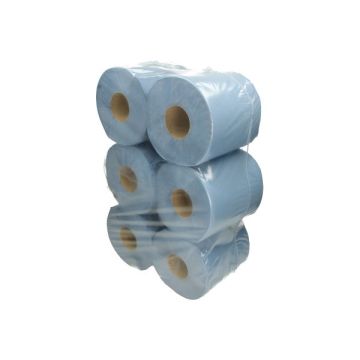Workshop towel paper roll blue Katrin 6 pieces