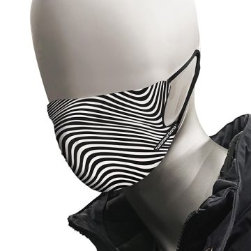 Face mask Tucano Urbano washable Zebra 2 pieces