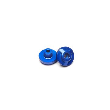 Handlebar balance weight set aluminum cnc 22mm blue Yasuni pro race