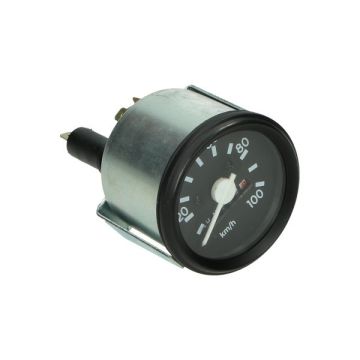 Speedometer Simson 100km black rim 60mm