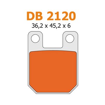 brake pad set mod. amp 2120 cpi/die/fur/jet force/lud/sen/spf/tzr/viva/zen nt/zulu