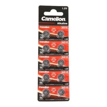 AG10 1.5v camelion battery 10 pieces