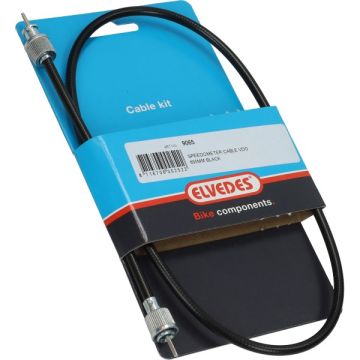 Speedometer cable elvedes vdo/vdo 65cm black 9065