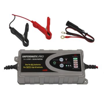 Battery charger 12v intelligent battery charger 5amp Lampa amperomatic pro 70199