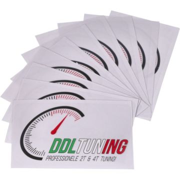 sticker DDL 100x60mm 10 pieces