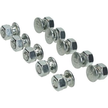 Nipple brake anchor plate cable, including Tomos / Piaggio moped, 10 pieces