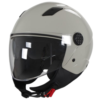 Vito Sarenta off-white jet helmet