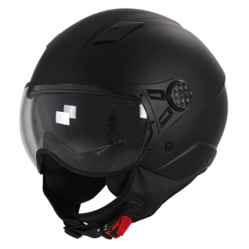 Vito Lavori matt black jet helmet