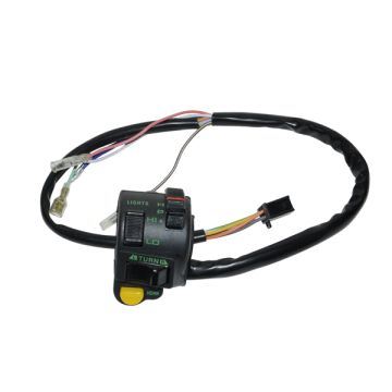 Handlebar switch Honda MB5/8 front complete with wiring harness 1981-1986 DMP