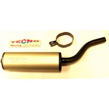 silencer oval HONDA mt/ mtx aluminum