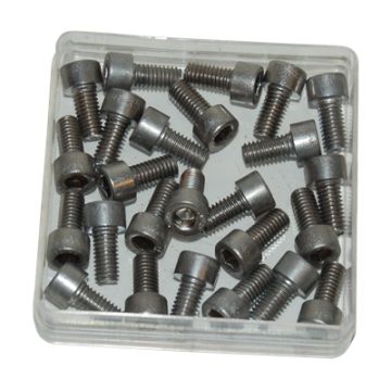 bolt hex m6x12mm stainless steel 25pcs