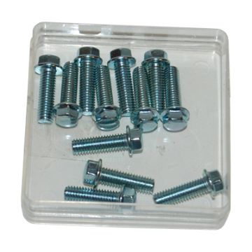 bolt+flange 8mm head m6x20mm 12pcs