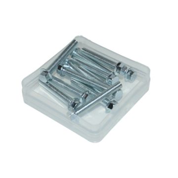 bolt + flange 8mm head m6x40mm 12pcs