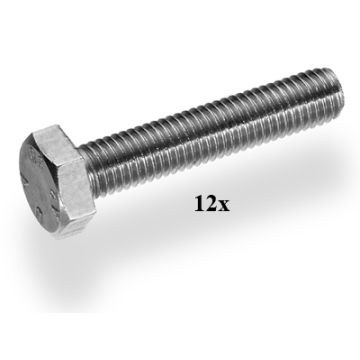 Bolt M8x70mm 12 pieces