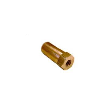 nut high brass m6x25mm