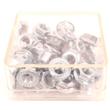 nut+flange m8 50pcs