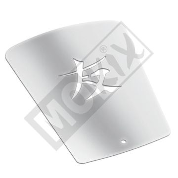 Battery cover Peugeot Speedfight stainless steel