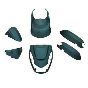 Body / fairing kit Peugeot Kisbee 2018-> dark matt blue DMP 6 pcs