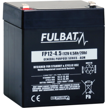 Accu Fulbat FP 12-4.5 Gel VRLA 12V 4,5Ah
