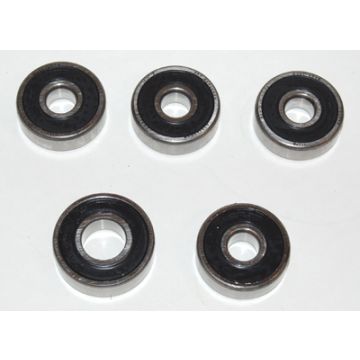 wheel bearing set star wheel zundapp front+rear bac 5pcs