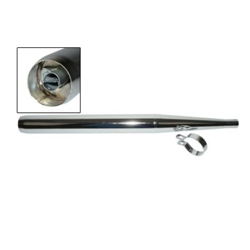 Exhaust Zundapp flute 60x28mm Jamarcol