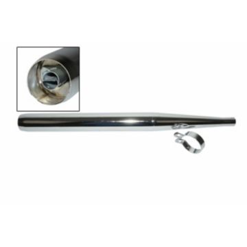 Exhaust Zundapp 60mm/26mm chrome