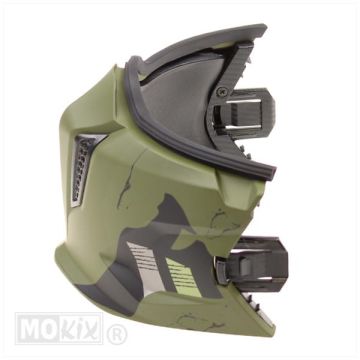 Kinstrack MT Streetfighter skull matt green click model