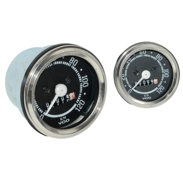 Speedometer/Cockpit Model Vdo 120km/h Kreidler/Zundapp 60mm