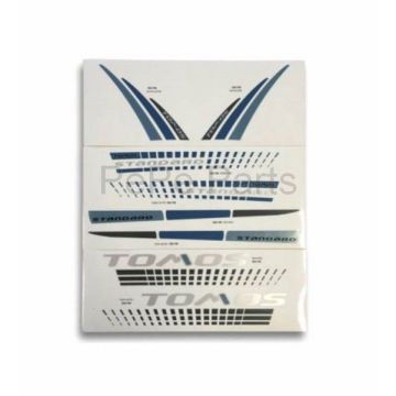 sticker set tomos standard black/blue falko 2015 099910
