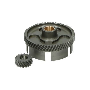 clutch housing + front sprocket ks80 rito