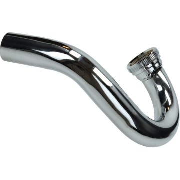 Exhaust manifold Zundapp KS50 Cross 36/32mm chrome z517-22.140