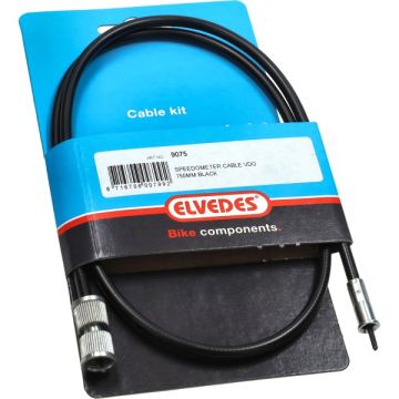 Speedometer cable elvedes vdo/vdo 75cm black fits zundapp 9075