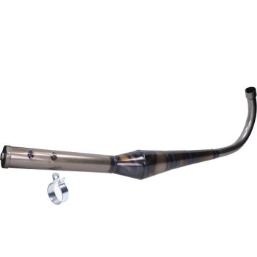 Complete racing exhaust (made in EU) evo-1 Zundapp 36mm blank Bullet