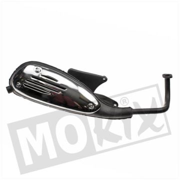 Exhaust China GY6 50 4-stroke AGM VX euro 4 Silex
