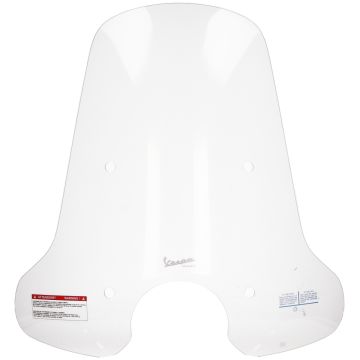 Windshield high clear Vespa GTS/GTS Super 125-300  HPE 2019-2022 original 1B006338