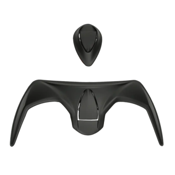 Roof top ventilation set Full Black for Boxer V8