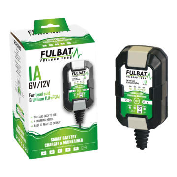 Acculader / druppellader Fulbat Fulload 1000 (6/12V 1AH-20AH)