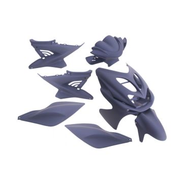 Body / fairing kit Yamaha Aerox / MBK Nitro  <-2012 matt dark blue 9 pcs
