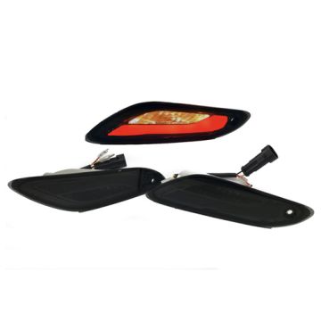 Flashing light set Vespa Primavera / Sprint smoke led 2.0 (Audi look) rear