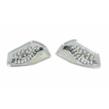 Flashing light set led Yamaha Aerox/MBK Nitro 2013-> DMP front