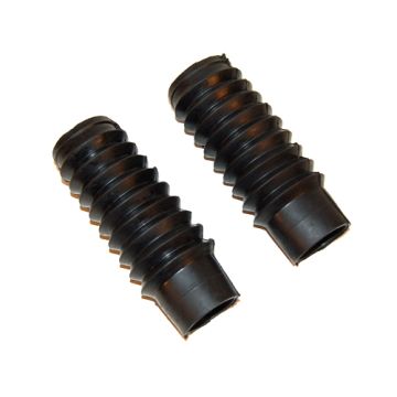 Front fork rubber set Yamaha Fs1 black