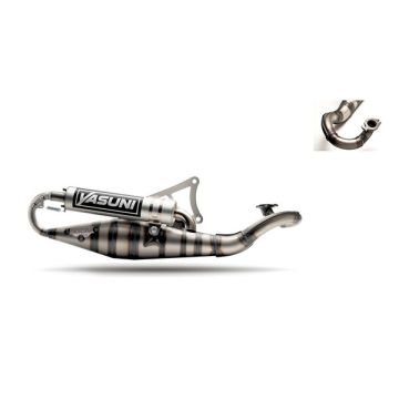 Exhaust Minarelli horizontal aluminum Yasuni carrera 10 tub317 CE-approved