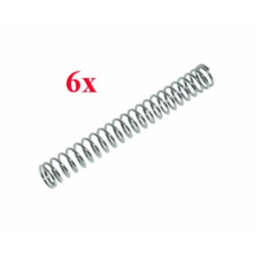 compression spring 80mm 6pcs