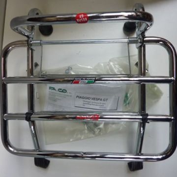 Vespa GTS chrome front carrier