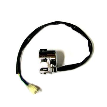 Handlebar switch AGM Grande Retro/Bella/Torino/Roma/Custom/Borsalino/Amaro/Classic/Aurora left chrome 25mm complete