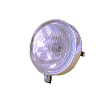 Headlight Puch Maxi round black-32520p