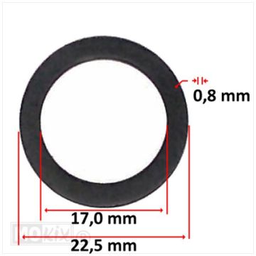 Ring rear valve seal China GY6 50cc
